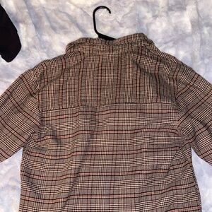 Abercrombie and Fitch women’s oversized flannel